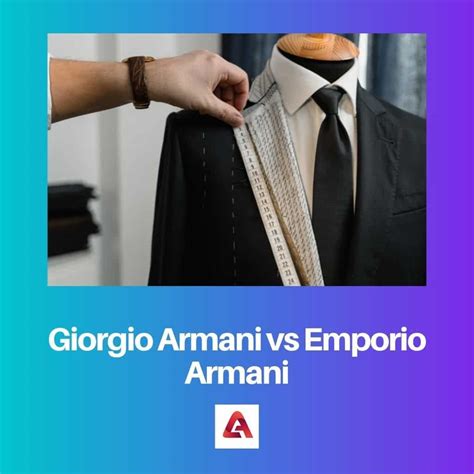 emporio armani vs giorgio armani vs armani exchange|armani exchange vs emporio.